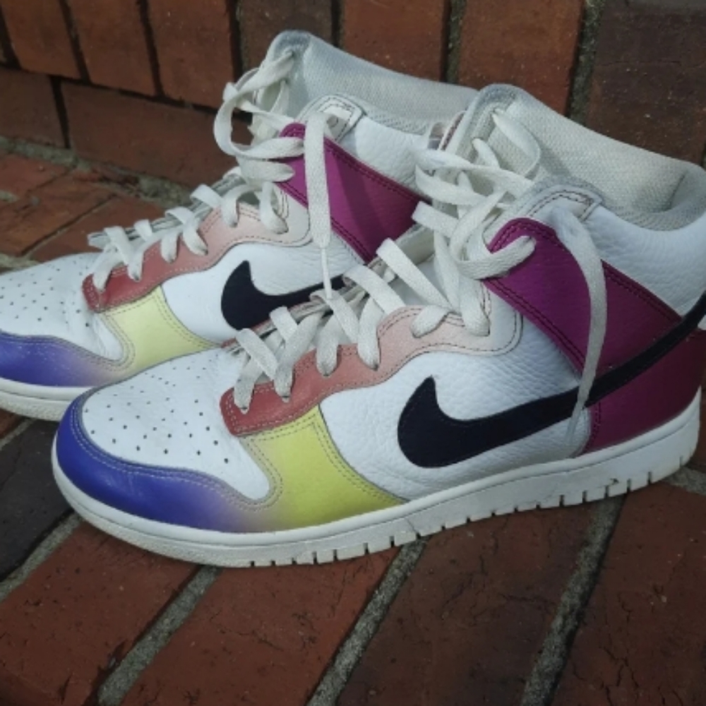Item sold! Nike Dunk High Multicolor - Size 10Dunk High  sneakers